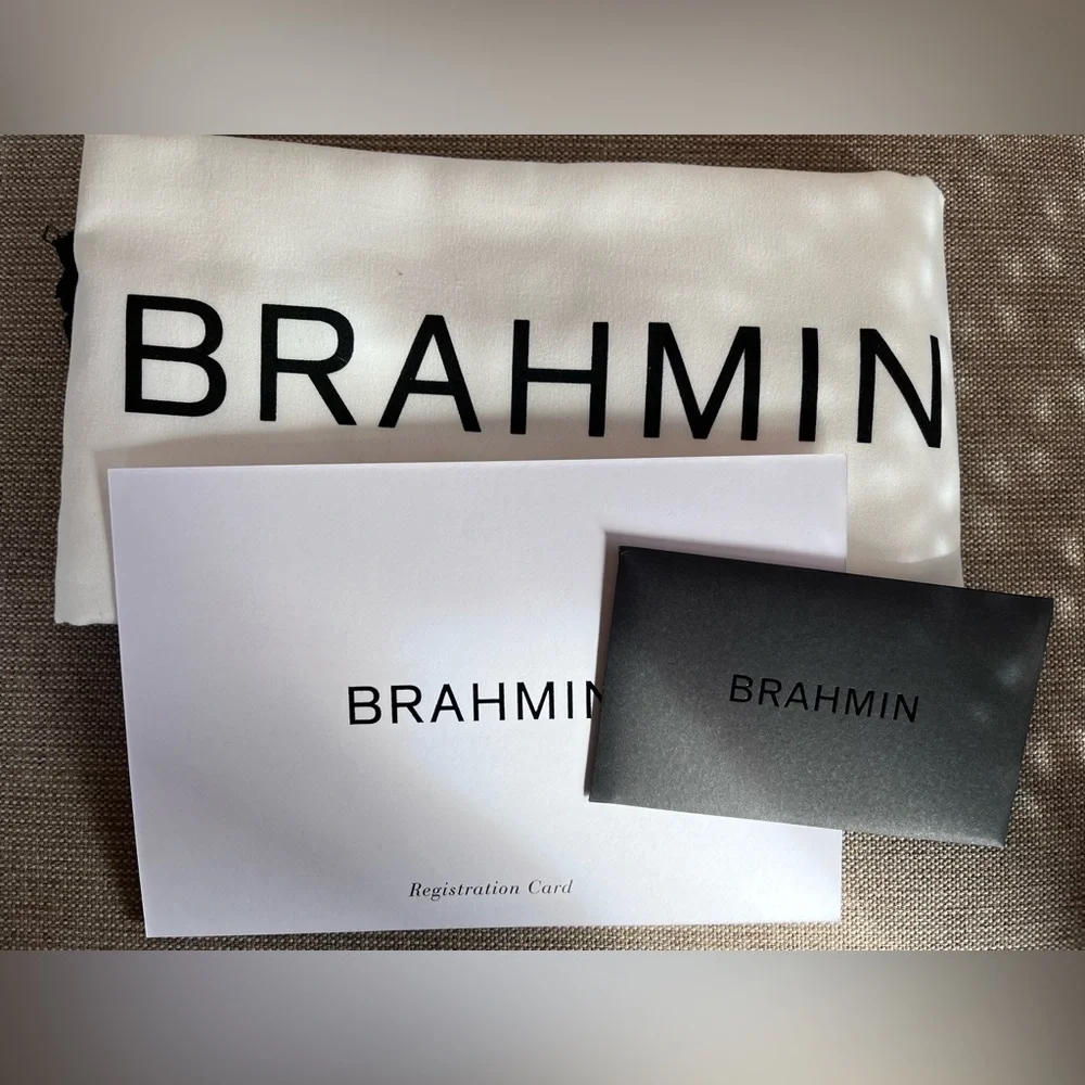 NWT Brahmin Monique Seafoam Ombre Melbourne Tote